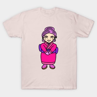 Kawaii chibi kimono girl T-Shirt